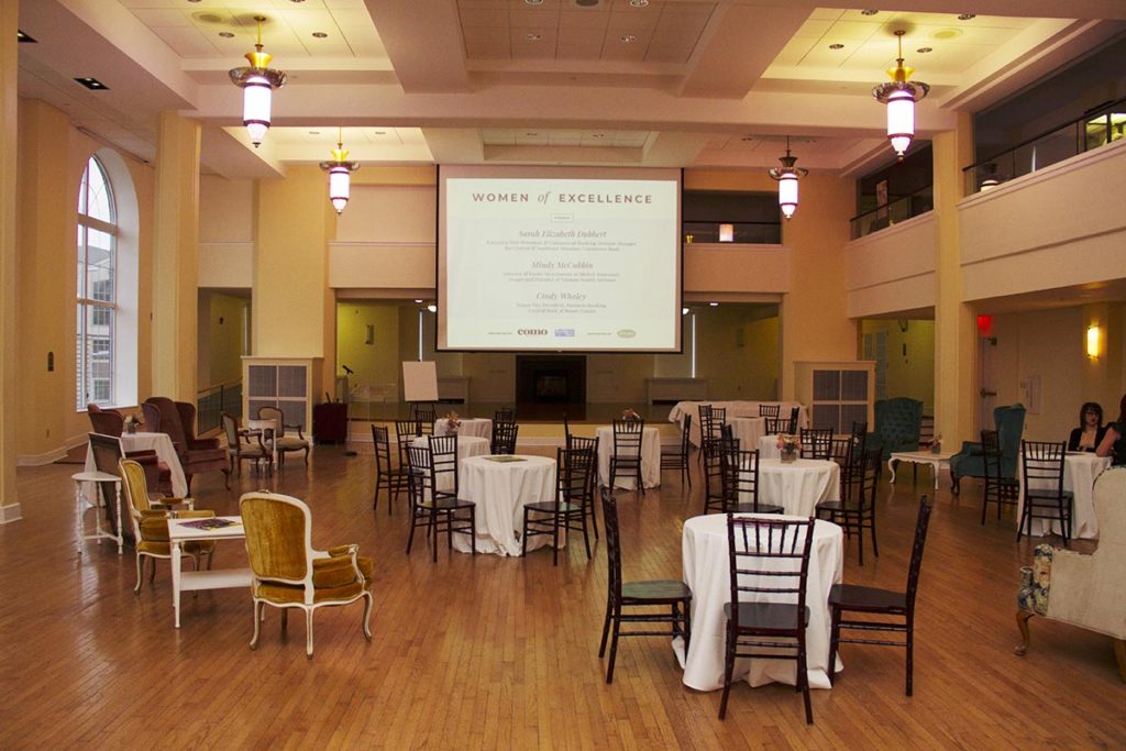 Kimball Ballroom - Women of Excellence 2020 - Stephens College Events
